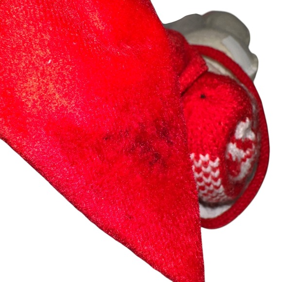 Lot of‎ 2-Annalee Christmas Mouse In Hat 2019 & White Cat In Hat/Mittens - Picture 10 of 10